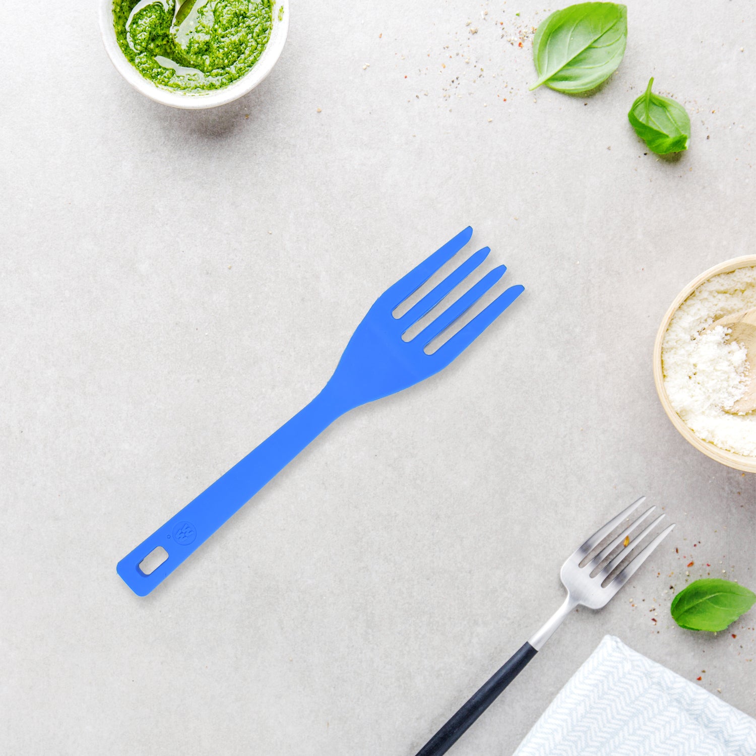 5380 Bendable Kids Silicone Handle Fork  Children Plastic Baby Fork ( 1pc ) 5380 Bendable Kids Silicone Handle Fork  Children Plastic Baby Fork ( 1pc )